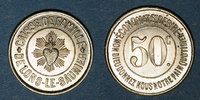 FRENCH EMERGENCY COINS 50 centimes Lons-le-Saunier (39). Caisse de Famille. Economat Saint-Désiré. -