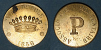 FRENCH EMERGENCY COINS Dôle (39). Association alimentaire. P (= pain ?) -