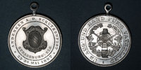 ALSACE Strasbourg. Concours de tir, 23-30 mai 1897. Médaille aluminium. 33,5 mm -