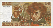 NOTES OF THE BANQUE DE FRANCE 10 francs Banque de France. Billet. Berlioz, -