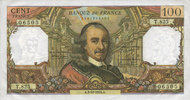 NOTES OF THE BANQUE DE FRANCE 100 francs Banque de France. Billet. Corneille, -