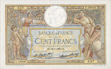 NOTES OF THE BANQUE DE FRANCE 100 francs Banque de France. Billet. Merson 21.7.1932, grands cartouches -