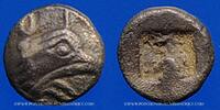 GREEK COINS Ionie. Téos (vers 500-480 AC). Tétartémorion -
