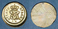 WEIGHTS escudo Espagne. Poids monétaire de l' (1537 à 1821). Fabrication italienne -