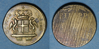 WEIGHTS Italie. Gênes. Poids monétaire de la pièce de 48 lires -