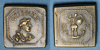 WEIGHTS Grande Bretagne. Poids monétaire de la guinée de Georges II et Georges III. -
