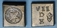 WEIGHTS demi-teston Charles IX . Poids monétaire du -