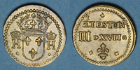 WEIGHTS demi-teston Henri III . Poids monétaire du -