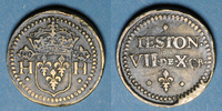WEIGHTS teston Henri III . Poids monétaire du -