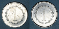 FRENCH EMERGENCY COINS 1 franc Châteauneuf (35). Camp de prisonniers de guerre allemands. -