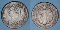 FRENCH MODERN COINS 6 deniers Constitution (1791-1792). Strasbourg. Type FRANCAIS -