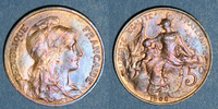 FRENCH MODERN COINS 5 centimes 3e république (1870-1940). Dupuis, -