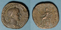 ROMAN EMPIRE Sesterce Gordien III le Pieux (238-244). . Rome, 242-243. R/: Apollon -