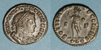 ROMAN EMPIRE Follis Constantin I (307-337). . Lyon, 1ère officine, 313-314. R/: le Soleil -