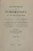 NUMISMATIC BOOKS Revue Belge de Numismatique. -