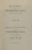 NUMISMATIC BOOKS Revue Belge de Numismatique. Tables1967-1989 -