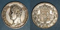 FRENCH MODERN COINS 5 francs Charles X (1824-1830). Perpignan -