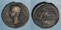 ROMAN IMPERIAL COINS Bronze Auguste (27 av. - 14 ap. J-C). . Colonia Patricia -