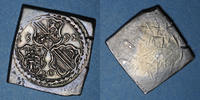 ALSACE taler Alsace. Strasbourg. Municipalité. 1/4 de de 20 kreuzers 1592, aux armes de Jean de Brandebourg -