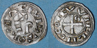 OTHER FEUDAL COINS Obole Languedoc. Comté de Toulouse. Guillaume IX (1098-1100 et 1119-1127). -