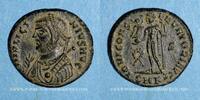 ROMAN EMPIRE Follis Licinius I (308-324). . Cyzique. 6e officine, 317-320. R/: Jupiter -