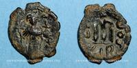 BYZANTINE EMPIRE Follis Empire byzantin. Constant II (641-668). . Constantinople. 2e officine, 645-646 -