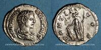 ROMAN EMPIRE Denier Géta, césar sous Septime Sévère et Caracalla (198-209). . Rome, R/: Pallas -