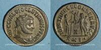 ROMAN EMPIRE Antoninien Dioclétien (284-305). . Antioche. 7e officine, R/: Jupiter et Hercule -