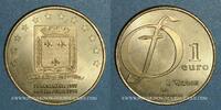 FRENCH MODERN COINS 1 euro Euro des Villes. Ozoir-la-Ferrière (77). -