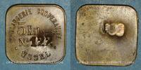 FRENCH EMERGENCY COINS Ussel (19). Boulangerie Coopérative d'Ussel. 5 kg. Laiton -