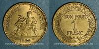 FRENCH MODERN COINS 1 franc 3e république (1870-1940). Chambre de Commerce -