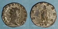 ROMAN EMPIRE Antoninien Gallien (253-268). . Milan, 1ère officine. 265-266. R/: Esculape -
