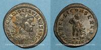 ROMAN EMPIRE Antoninien Dioclétien (284-305). . Ticinum, 2e officine. 285-286. R/: Hercule -