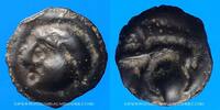 CELTIC COINS Potin Rémi. Région de Reims. 3e siècle AC -
