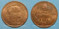 FRENCH MODERN COINS 2 centimes 3e république (1870-1940). Dupuis, -