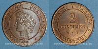 FRENCH MODERN COINS 2 centimes 3e république (1870-1940). Cérès -