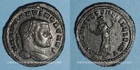 ROMAN EMPIRE Follis Maximien Hercule, 1er règne (286-305). . Carthage. 4e officine. 299-303. R/: Carthage -