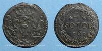 OTHER FEUDAL COINS 4 soldi Corse. Pascal Paoli (1762-1768). Murato -