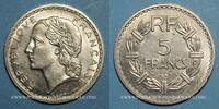FRENCH MODERN COINS 5 francs 3e république (1870-1940). Lavrillier nickel -