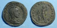 ROMAN EMPIRE Sesterce Gordien III le Pieux (238-244). . Rome, 238-239. R/: Jupiter -