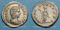 ROMAN EMPIRE Denier Julia Domna, épouse de Septime Sévère ( 217). . Rome, 214. R/: Diane -