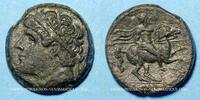 GREEK COINS Sicile. Syracuse. Hiéron II (275-216 AC). Hémilitron -
