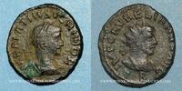 ROMAN EMPIRE Antoninien Vabalathe et Aurélien (270-272). . Antioche, 2e officine, 270-272. R/: Aurélien -