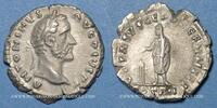 ROMAN EMPIRE Denier Antonin le Pieux (138-161). . Rome, 158-159. R/: Antonin -