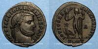 ROMAN EMPIRE Follis Licinius I (308-324). . Héraclée. 1ère officine, R/: Jupiter -