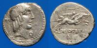 ROMAN REPUBLIC Denier vers 90 République romaine. L. Calpurnius Piso L. ... 64.15 £  +  8.19 £ shipping