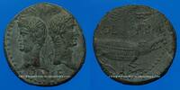 ROMAN EMPIRE Dupondius Auguste et Agrippa. . Nîmes, 9/8 - 3 AC ss+ / TTB 364.12 £  +  8.19 £ shipping
