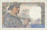 NOTES OF THE BANQUE DE FRANCE 10 francs 4.12.1947 Banque de France. Bill... 7.80 £  +  8.19 £ shipping