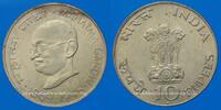 WORLD COINS (excl. EUROPE) 1969 Inde. République. 10 roupies (B) Bombay vz 23.41 £  +  8.19 £ shipping
