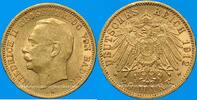 GOLD FOREIGN COINS 20 mark Bade. Frédéric II (1907-1918). (PTL 900. 7,96 g) -